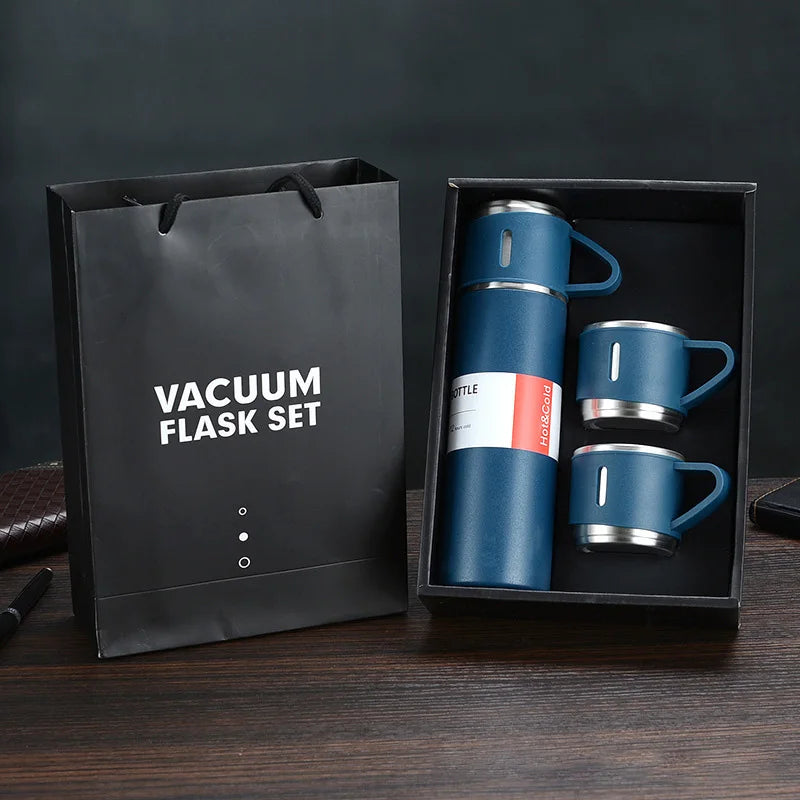 DecorBites™ 500ML Stainless Steel Vacuum Insulated Water Bottle - Ideal for Hot and Cold Drinks