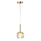 Nordic Modern Crystal Accent Pendant Light