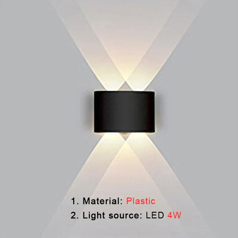 DecorBites™ LED Wall Lamp: Modern Nordic Indoor Lighting Fixture for Living Room, Bedroom, and More.