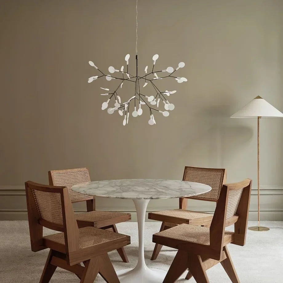 ثرية فروع LED من DecorBites™ للمطبخ وغرفة الطعام وغرفة النوم – مصباح تعليق على الطراز الاسكندنافي