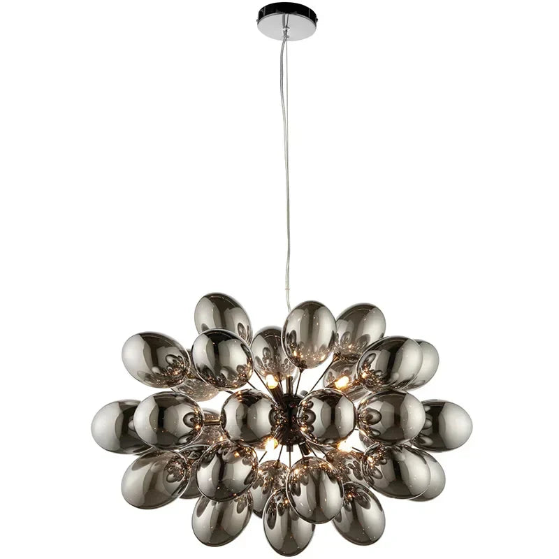 DecorBites™ Elegant Grape Glass Chandelier for Luxury Home Decoration