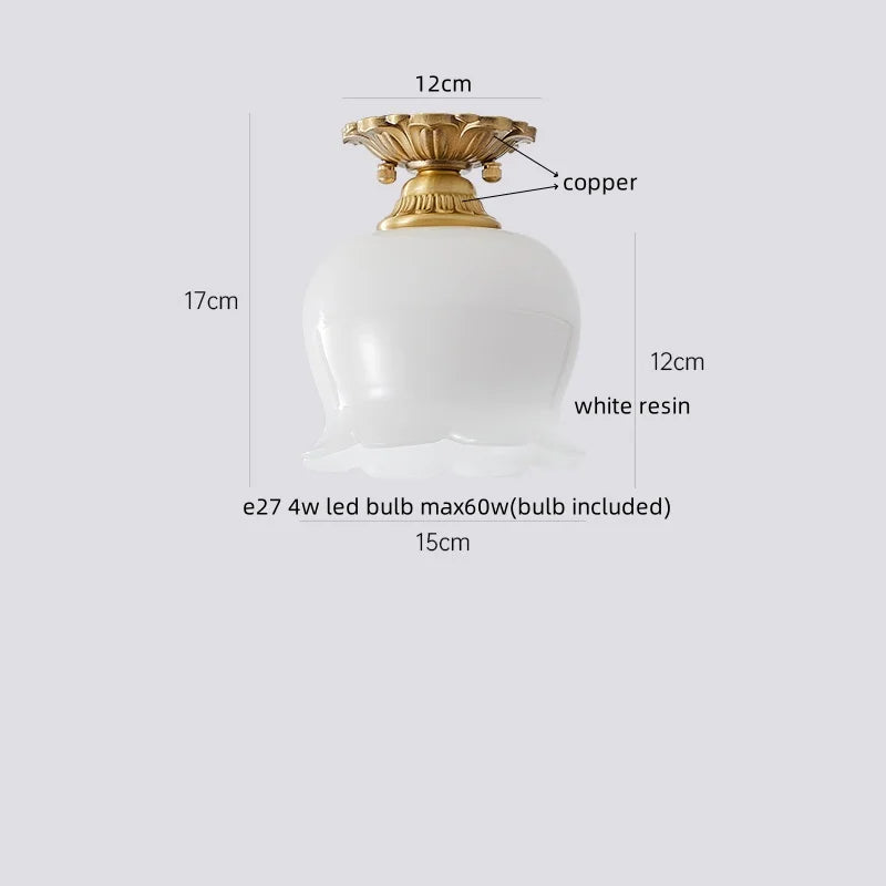 DecorBites™ LED Wood Acrylic Ceiling Lamp Modern Art Decor Light Fixture
