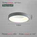 DecorBites™ 2023 Minimalist Round Dining Room Master Bedroom Ceiling Lamp