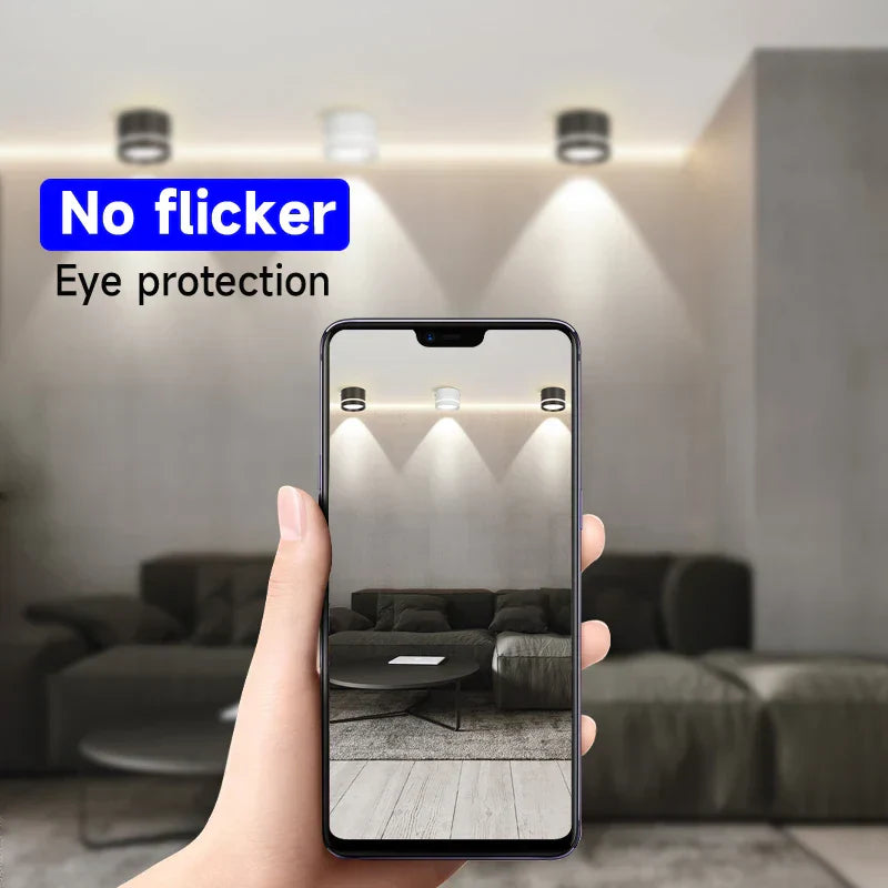 ثريا سقف LED DecorBites™ بإضاءة سفلية لإنارة المنزل