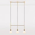 DecorBites™ Geometric Iron Pendant Lights for Dining Bedroom Cafe Indoor Decor