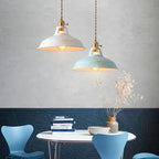 Nordic Industrial Colorful Metal Pendant Light