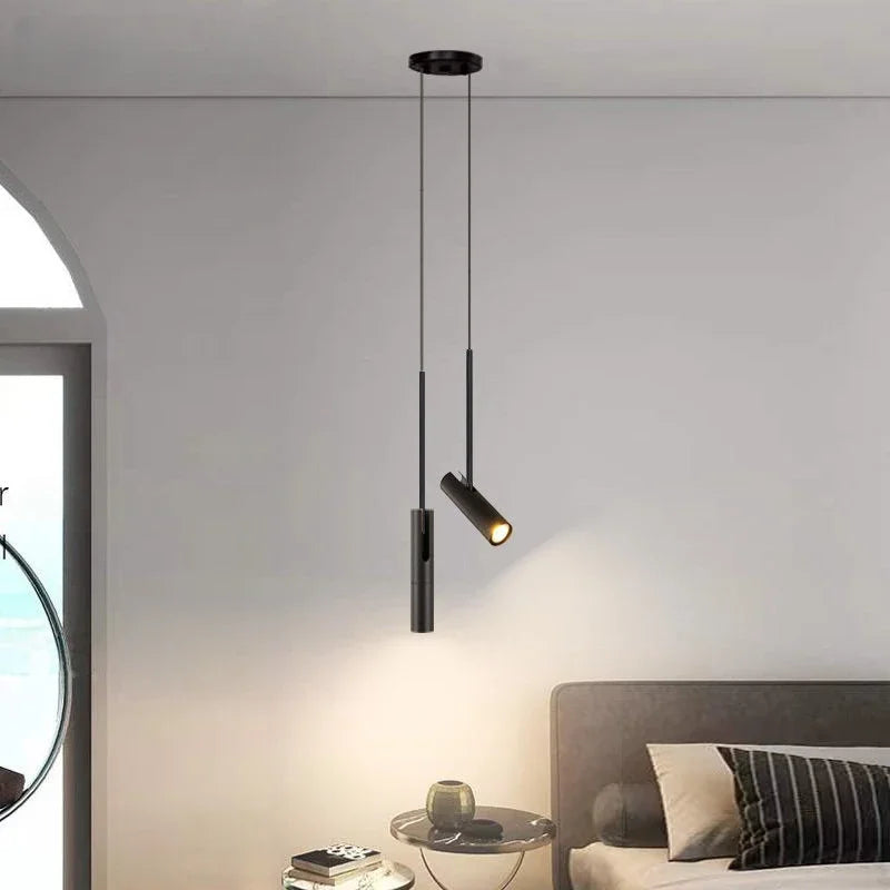 DecorBites™ Adjustable LED Spotlight Chandelier for Bedroom and Living Room