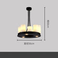 DecorBites™ Glass LED Chandelier - Stylish Lighting for Home Decor & Dining Room