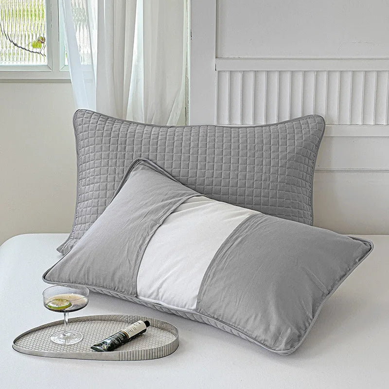 DecorBites™ Cotton Pillowcase Shield for Sweat Protection and Breathable Comfort