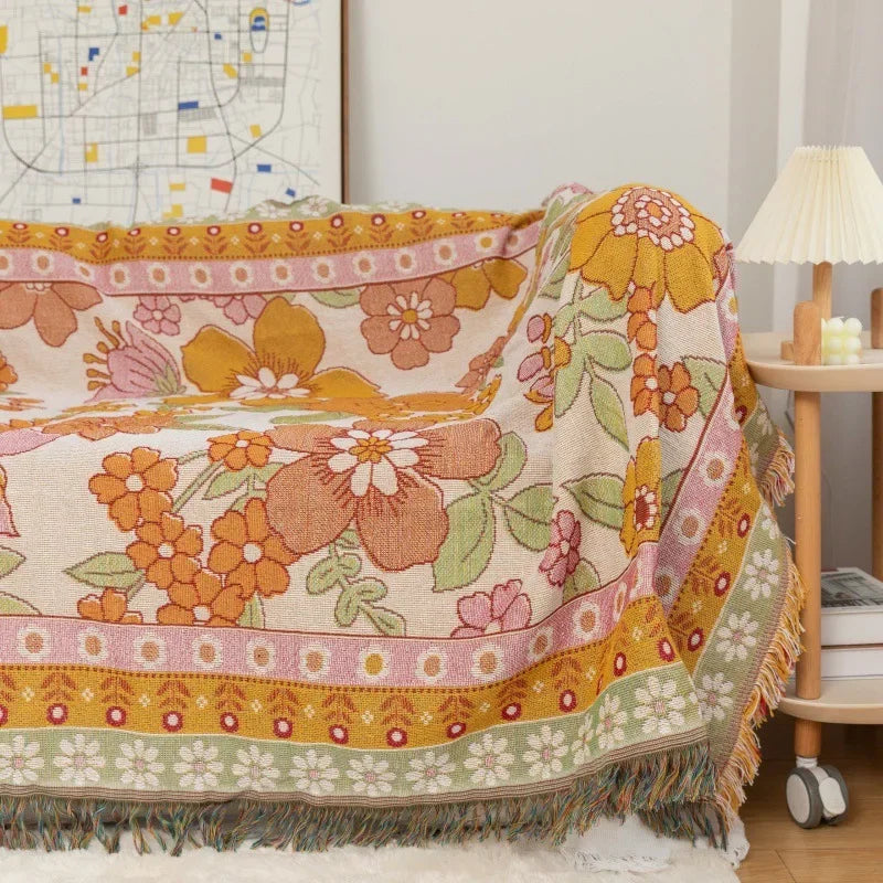 DecorBites™ Guitar Boy Throw Blanket - Boho Leisure Decor for Living Room or Camping