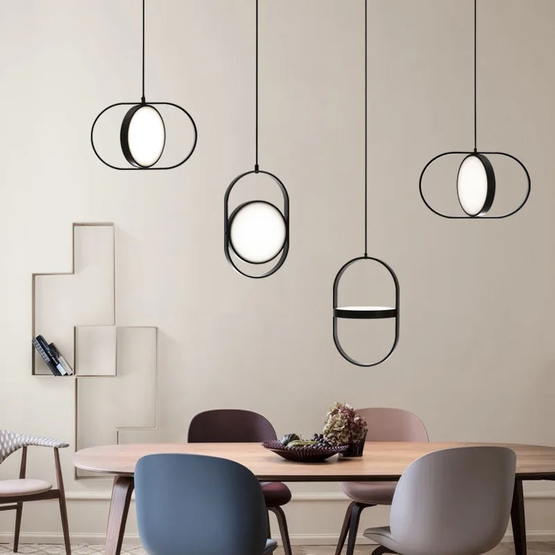 DecorBites™ Adjustable Angle Pendant Light for Home Decor or Shop Lighting