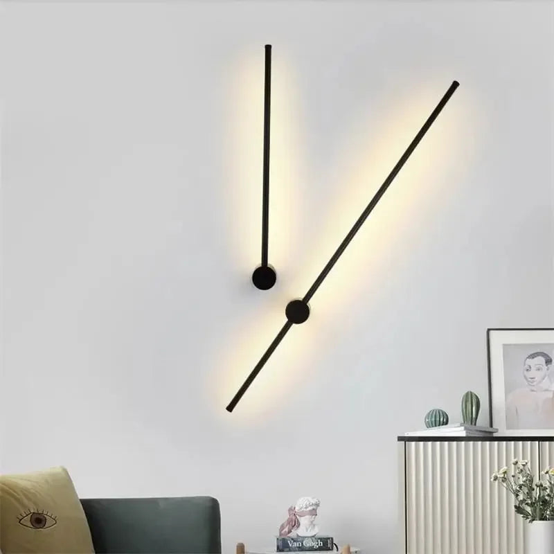 DecorBites™ LED Strip Wall Lamp for Creative Staircase Aisle Background Wall Lighting