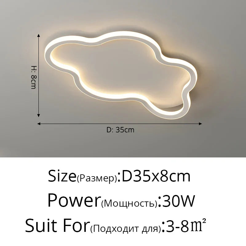 شريط إضاءة السقف LED من DecorBites™ للممر والشرفة وغرفة المعيشة