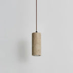 Yellow Travertine Retro Marble Pendant Light