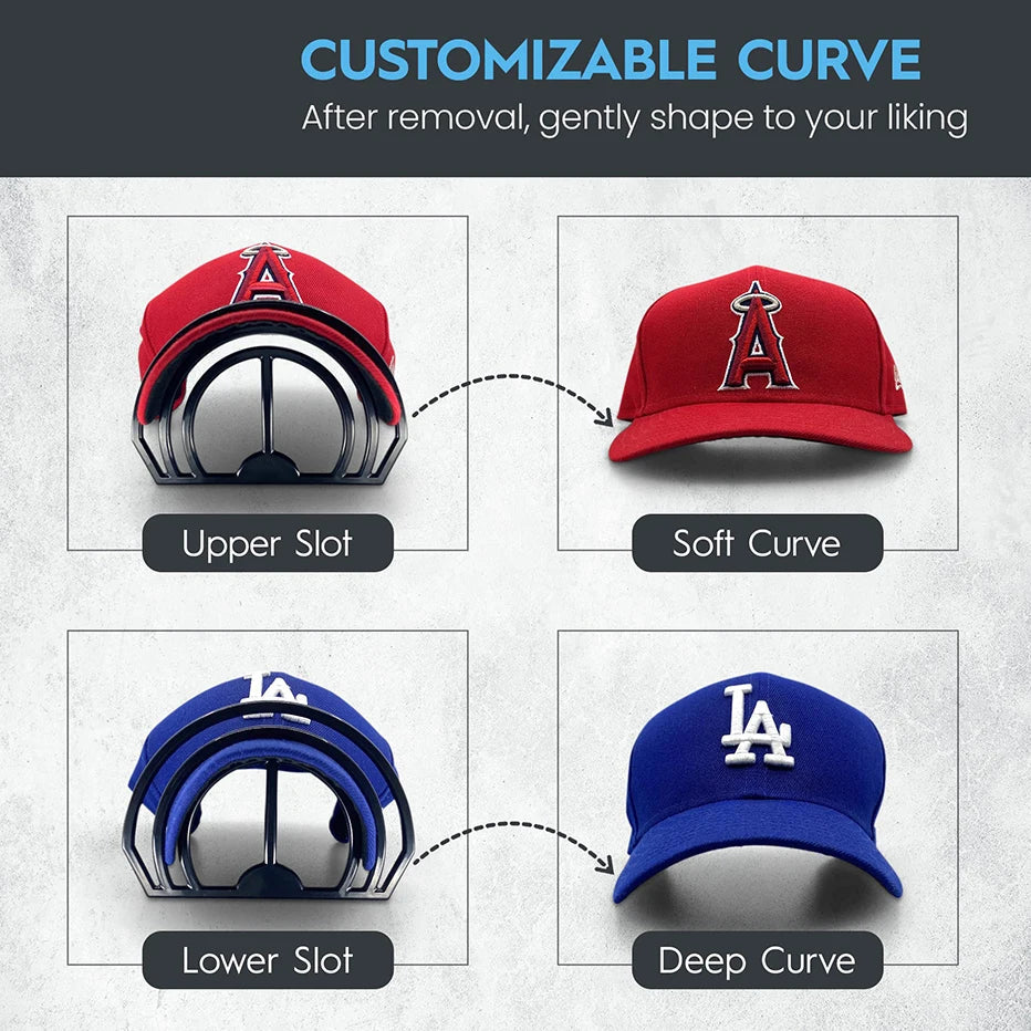 DecorBites™ Hat Brim Bender for Perfect Curves - 2 Options, No Steaming Needed
