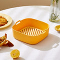 DecorBites™ Air Fryer Oven Baking Tray Chicken Basket Mat Silicone Pot Grill Pan