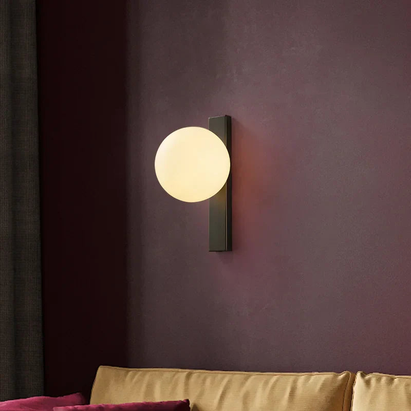 DecorBites™ Black Copper Estiluz Circ LED Wall Sconce - Modern Luxury Lighting for Bedroom, Living Room