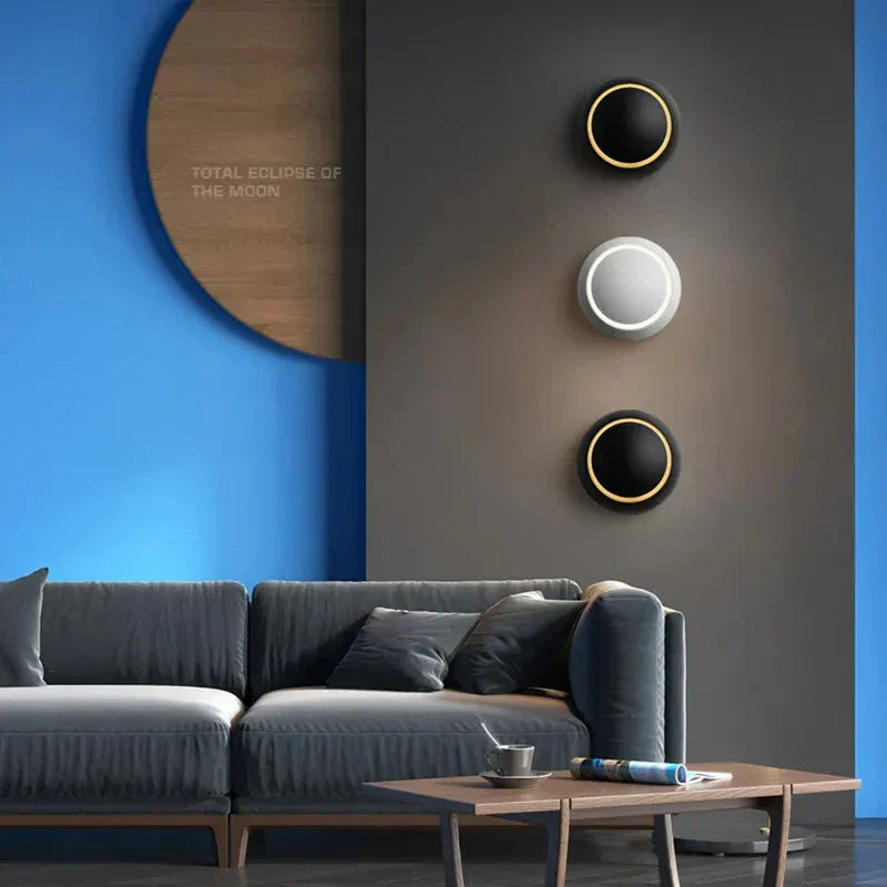 DecorBites™ Adjustable LED Crescent Wall Lights - Modern Lighting Fixtures for Bedroom and Living Room