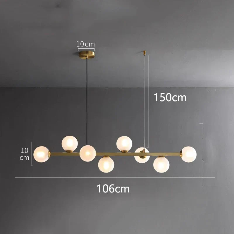 ثريات DecorBites™ LED المتدلية لإضاءة غرف المعيشة والطعام العصرية