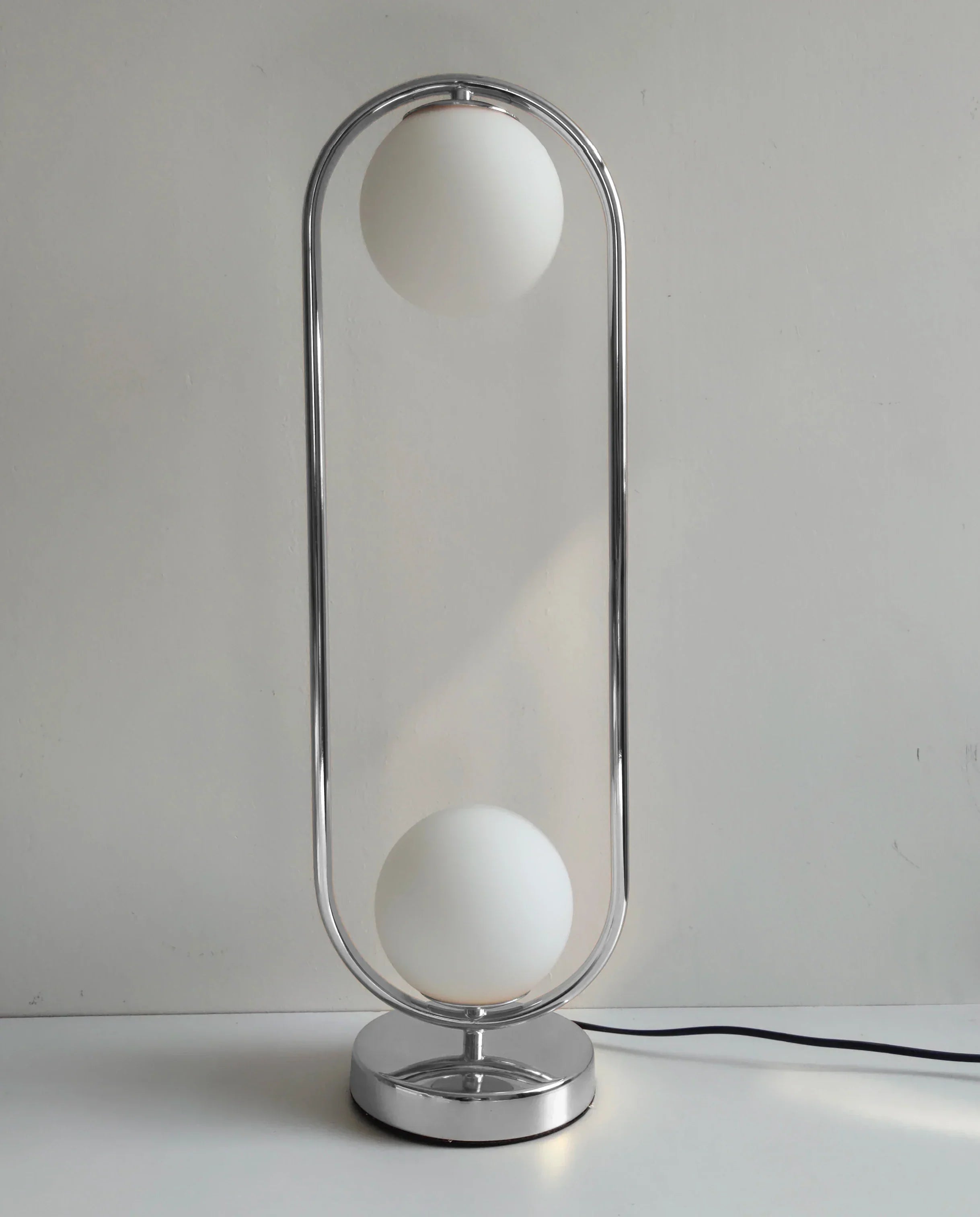 DecorBites™ Golden Body Glass LED Desk Lamp - Modern Nordic Art Deco Design