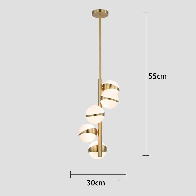 ثريات معلقة من DecorBites™ LED لغرفة المعيشة وغرفة الطعام والإضاءة الداخلية