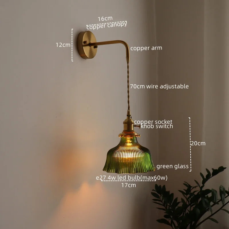DecorBites™ LED Wall Lamps: Nordic Modern Style for Bedroom, Bathroom, Restaurant with Pull Chain Switch