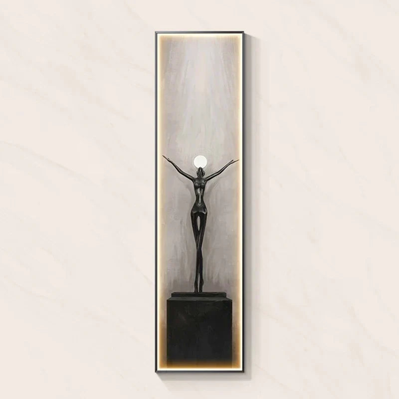 DecorBites™ Abstract Art LED Wall Lamp for Home Decor