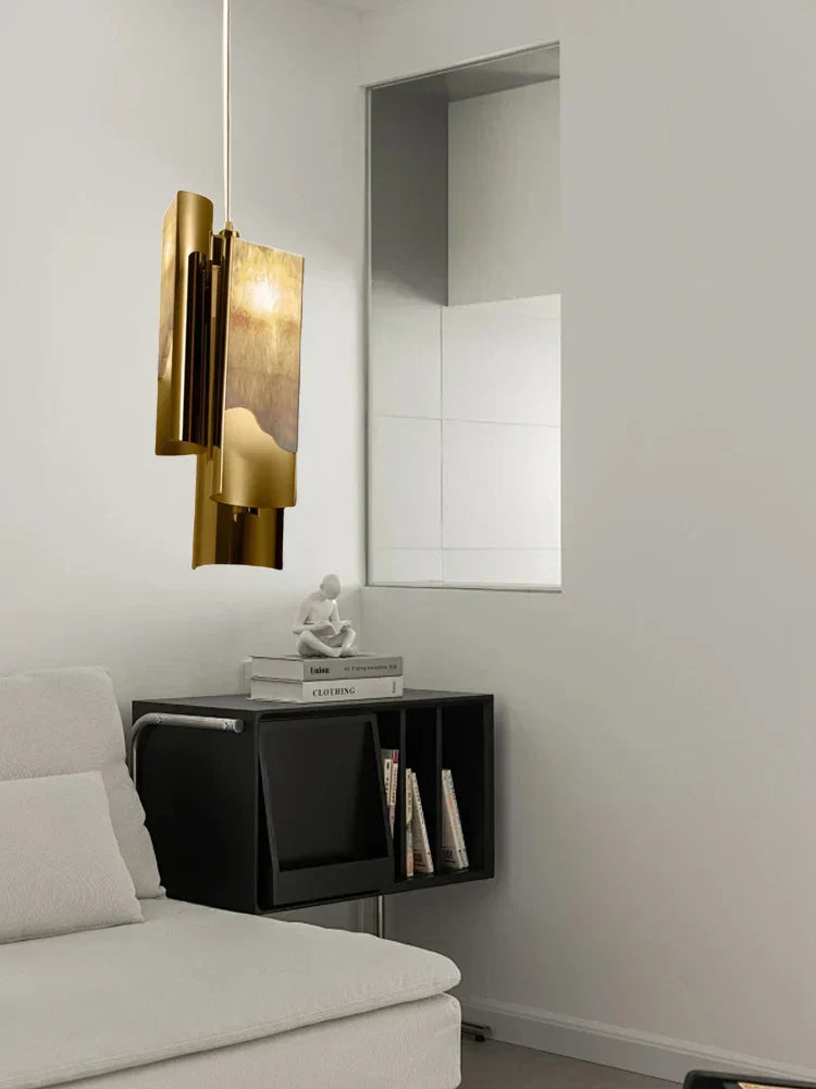 DecorBites™ Italian Marble Pendant Lamp Gold 2025 - Luxury Dining Room Decor