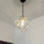 Ice Cube Lava FRP Pendant Light, Adjustable 3-Color