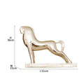 DecorBites™ Horse Resin Sculpture Modern Desk Decoration Ornaments Room Decor Aesthetics