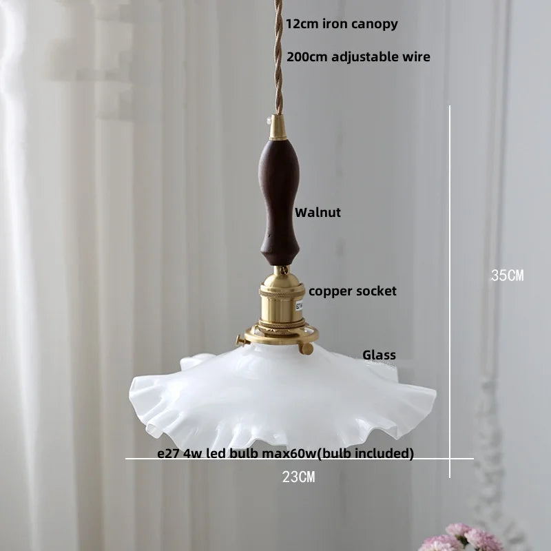 مصباح قلادة زجاجي LED مكعبات الثلج DecorBites™ مصباح معلق حديث لديكور المنزل