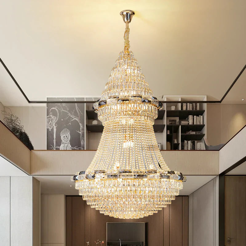DecorBites™ Light Luxury Crystal Chandelier - Post-modern Bedroom Dining Room Living Room Elegant Design