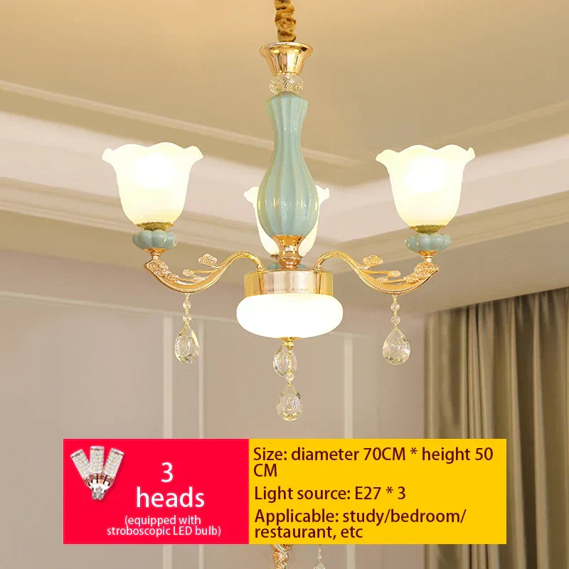 ثريا أوروبية فاخرة من DecorBites™ لغرفة المعيشة وغرفة النوم وقاعة الطعام - تصميم عصري وأنيق