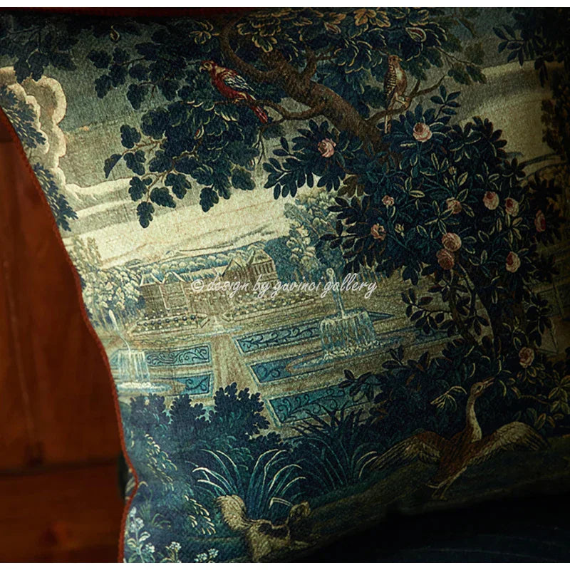 DecorBites™ Guvinci Horse Decorative Cushion Cover 45x45cm for Living Room Sofa
