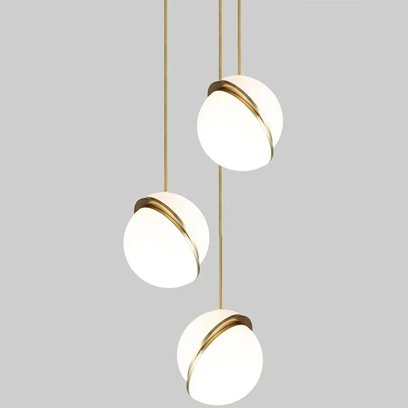 DecorBites™ Acrylic Ball Pendant Lamp: Modern Nordic Home Lighting Fixture