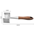 DecorBites™ Double Faced Meat Tenderizer for Kitchen - Stainless Steel Meat Hammer