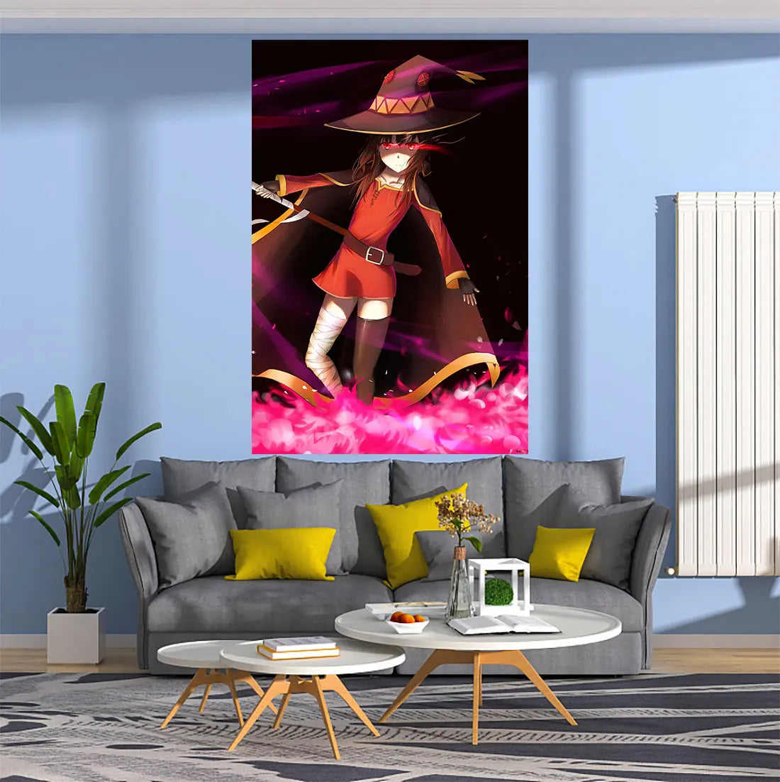 DecorBites™ Anime Tapestry Wall Hanging for Teenage Bedroom or Dorm Decor