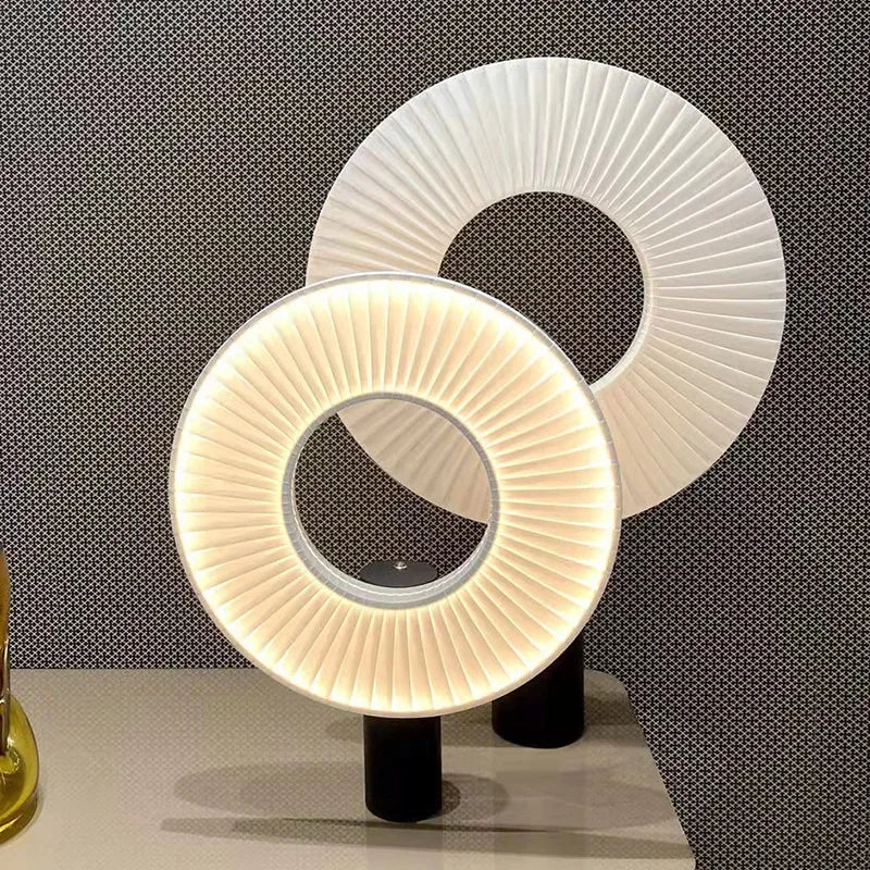 DecorBites™ Donut LED Pendant Light - Modern Minimalist Round Lamp for Bedroom Decor