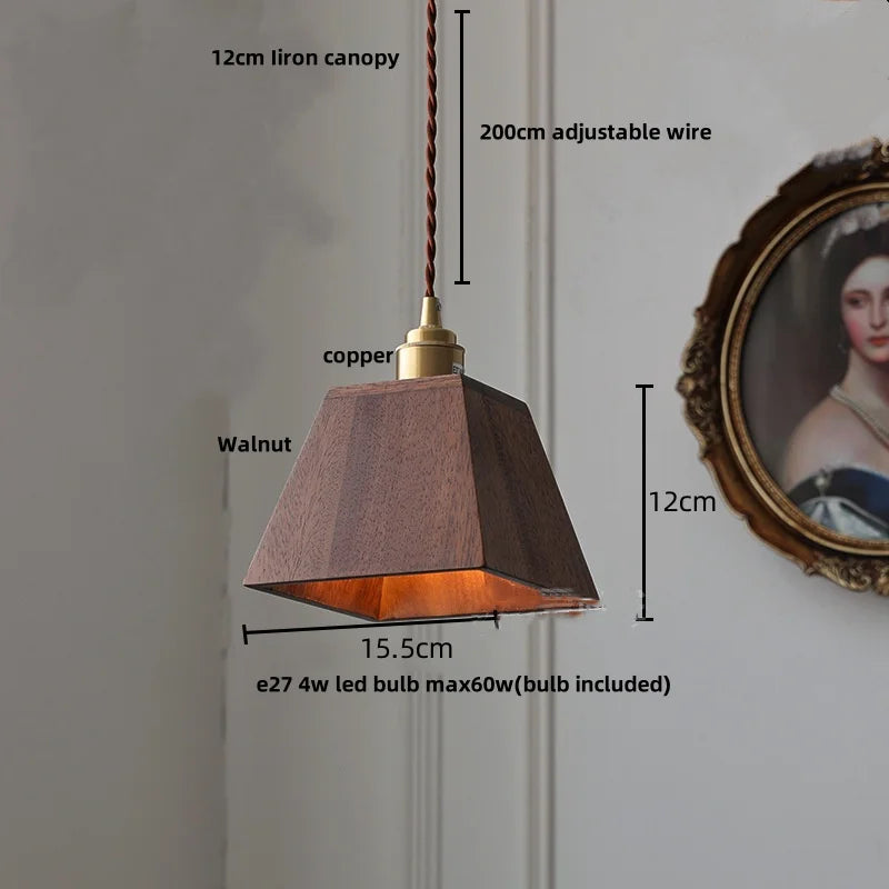 DecorBites™ Green LED Glass Pendant Lamp for Modern Décor & Ambiance