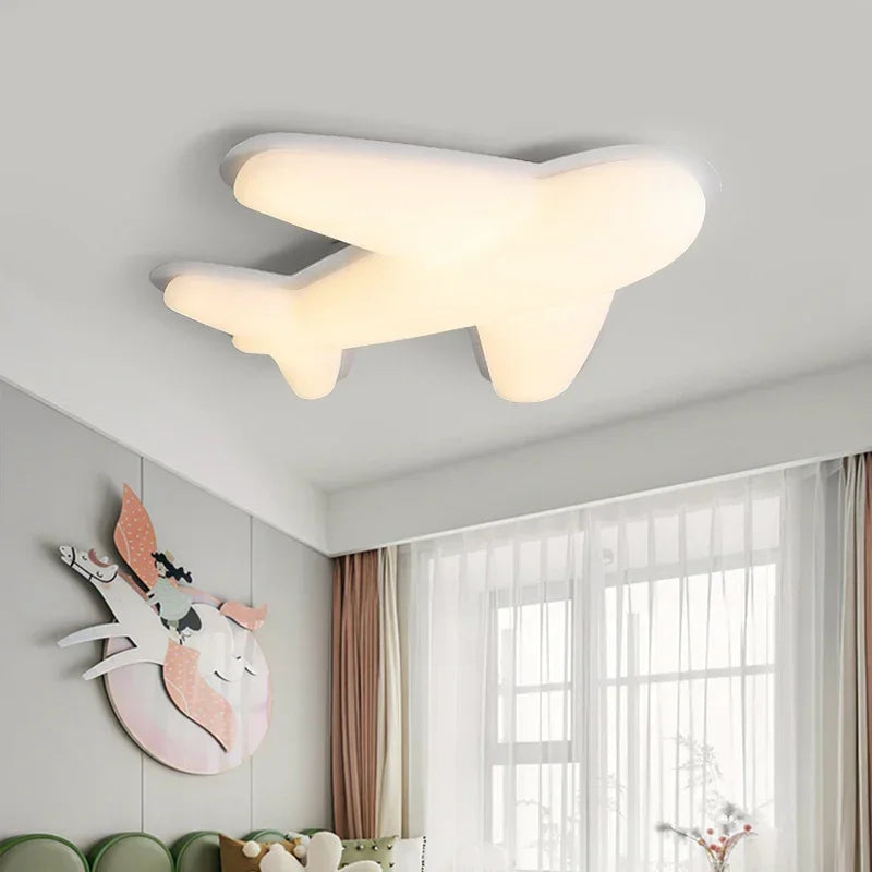 DecorBites™ Airplane Ceiling Chandelier LED Light for Children's Room Decor