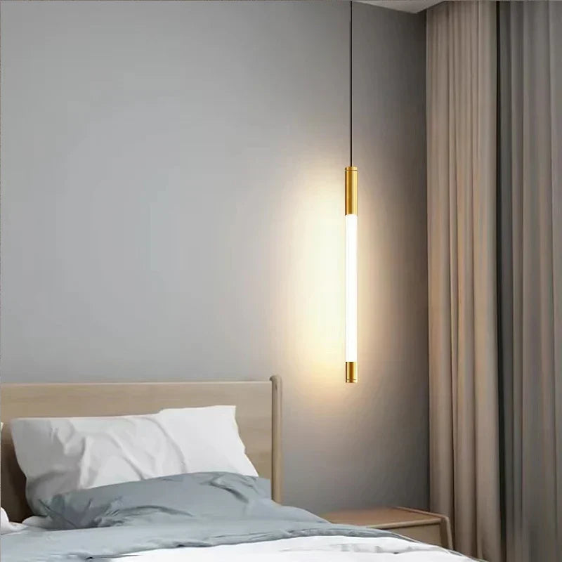 مصباح جداري DecorBites™ Gold Bar LED للديكور المنزلي في غرفة الطعام والمطبخ وغرفة النوم
