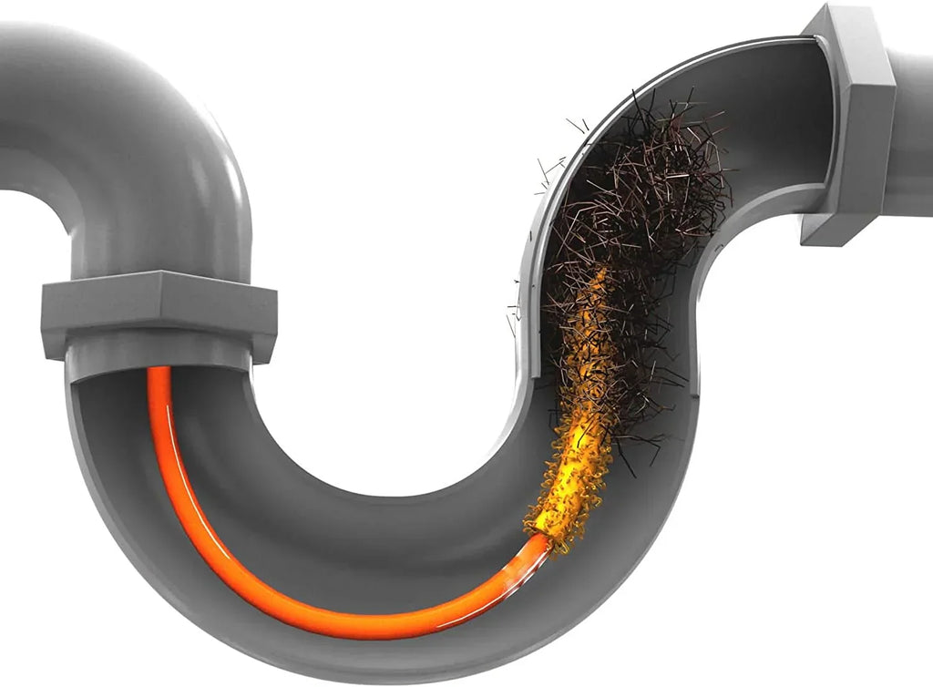 DecorBites™ Drain Cleaner Brush: Flexible Hair Clog Remover Tool