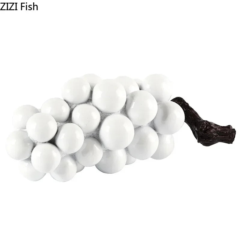 DecorBites™ Grape Skewer Crafts Fruits Statue Desk Ornament