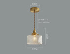 Modern White Glass Flower Pendant Light