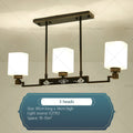 DecorBites™ Chinese Style Chandelier: Modern, Simple & Elegant Lighting for Living Room, Dining Room & Bedroom