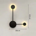 DecorBites™ Geometry LED Wall Light for Living Room Bedroom Decor