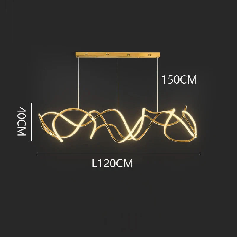 ثريات معلقة LED DecorBites™ لديكور غرف الطعام والمعيشة