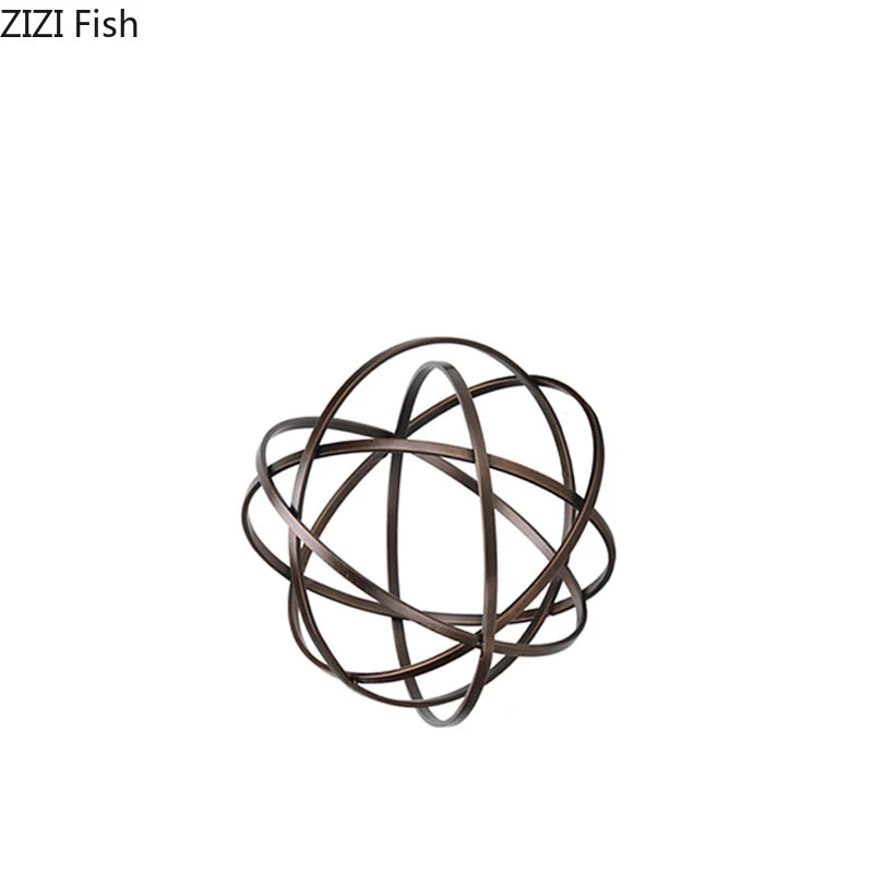 DecorBites™ Geometry Sculpture Marble Base Desk Decoration Aesthetics Decor Home Room