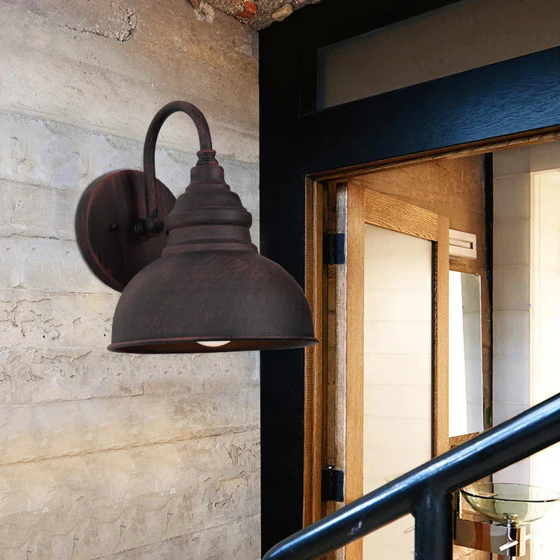 DecorBites™ Industrial LED Outdoor Waterproof Wall Lamp for Retro Patio, Living Room, Bar, Cafe