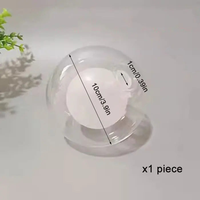 DecorBites™ 1/4/8pcs Pack 1cm Opening G4 Glass Shade Replacement Globes for Chandelier